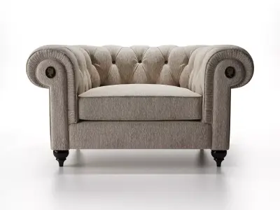 Alfred Armchair 3D model