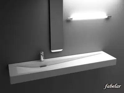 Sink biased 3D model
