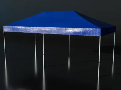 Promotion Tent Pack 3D model