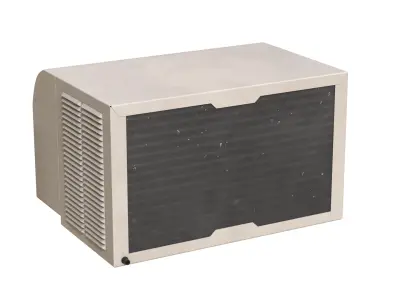 Ac Window Unit Low-poly 3D model