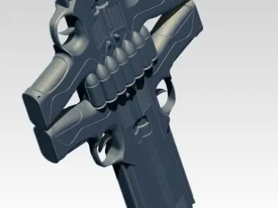 Gunster cross pendant 3D print model