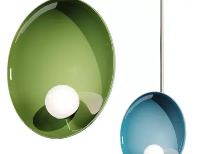 Carla Baz Oyster Wall Mounted Lamp 3D model