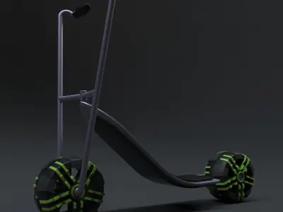 Sci Fi Scooter Concept 3D model
