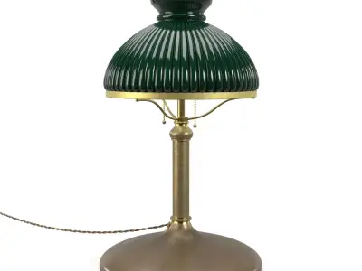 Library Table Lamp 40396 PBR 3D model
