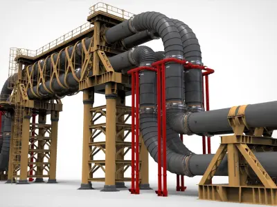 Sci Fi Modular Environment 15 3D model