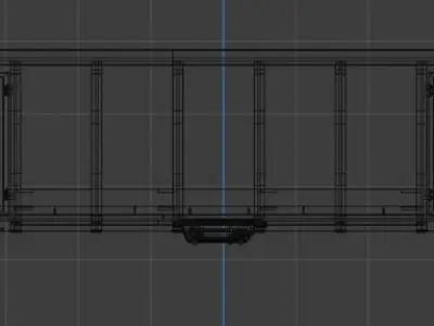 H0 1-87 scale Boxcar Eanos-x 056 3D print model