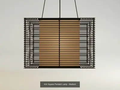 KAI Lamps collection 3D Model Pack