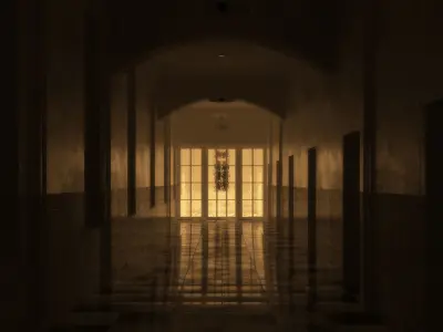 Hospital Hallway 3 3D model