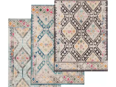 Rug Set 188 3D model