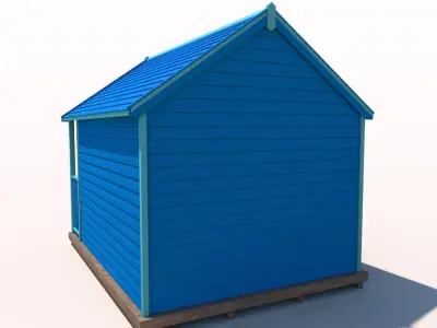 Beach Hut 3D model