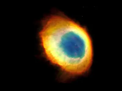Ring Nebula 3D model