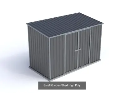 Metal Sheds 3D Model Pack