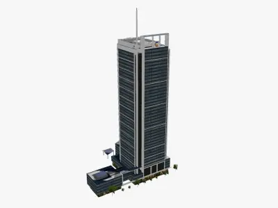 275 George Street Low-poly 3D model