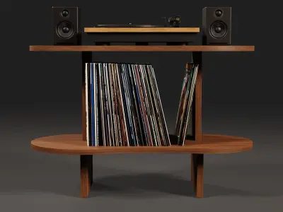 Vinyl Storage No49 3D model