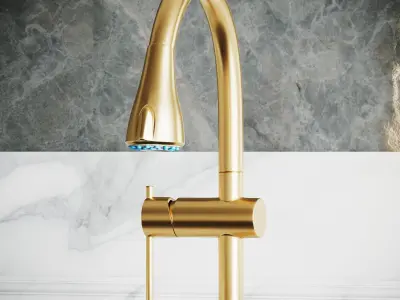 Kitchen interior 3D scene Corona 3D model