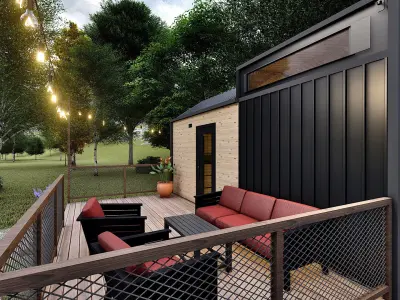 Tiny House   SHUMBEK15   15m2    3d model 3D model