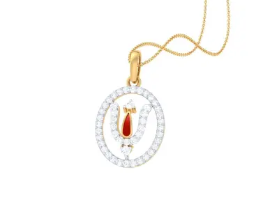 Spiritual Pendant 3D print model