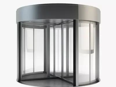 Door Revolving 3D model