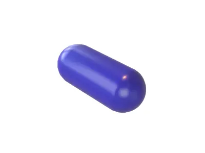 Pills v4 002 Low-poly 3D model
