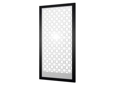 Door Screen Star 8 design 2 3D model