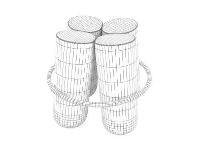 Bolt Stool Free 3D model