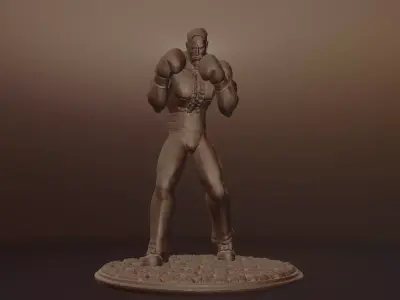 DUDLEY - STREET FIGHTER Free 3D print model