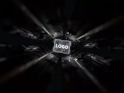 C4D Octane CPU chip core capacitance Scifi Circuit board 3D model