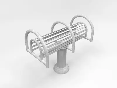 Gym Outdoor 9 3D model