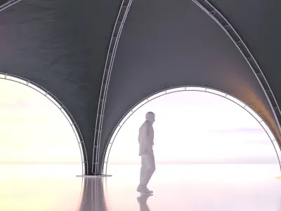 Arch Tent 3D model purchase
