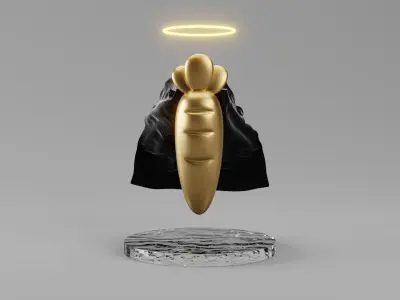 cute vampire 3D model