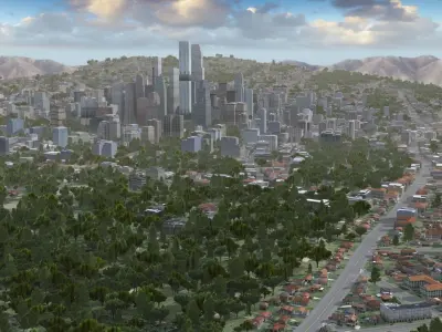 Massive City 04 3D model