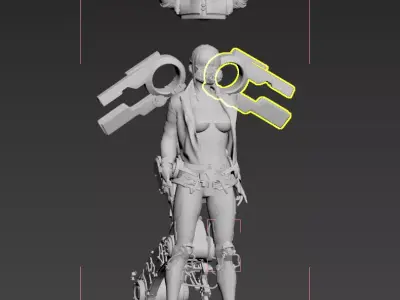ictional character 3D model