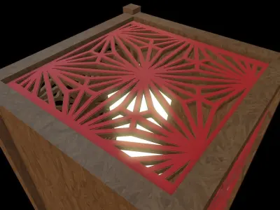 Architectural Lighting Box 07 3D model