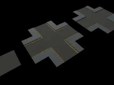 Street Props Pack 1 Low-poly 3D model