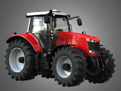 Massey Ferguson -7719 Tractor 3D model