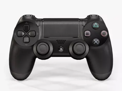 Sony PlayStation 4 Controller Low-poly 3D model
