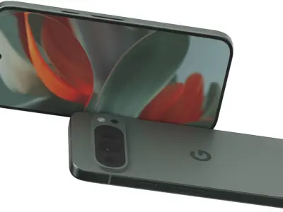 Google Pixel 9 Pro Hazel 3D model