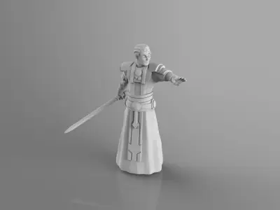 Dark Warrior Arcus 3D print model