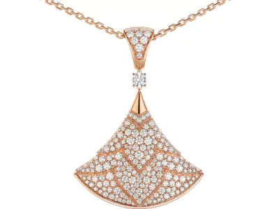 BVLGARI - DIVAS DREAM - NECKLACE - LARGE 3D print model