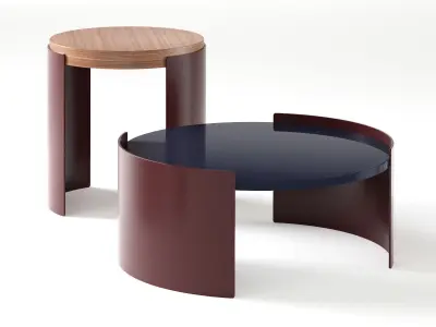 554 Bowy Coffee Table 3D model