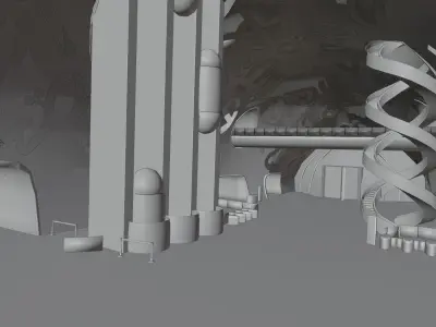 Dubai museum 2020 expo 3D model