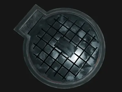 Gutter cover1 3D model