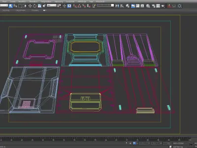 SCI-FI 3DS MAX 2015 6 MODEL 3D model
