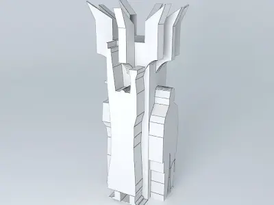 Heroes Monument  3D model