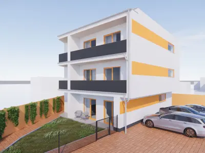 Apartment Building 3 3D model