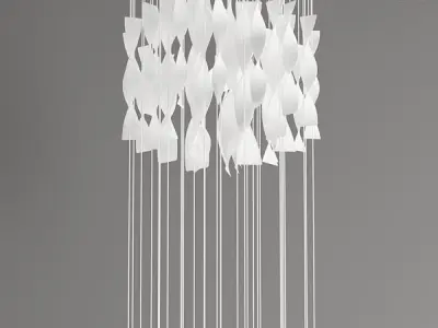 AURA 1 chandelier 3D model
