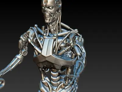 Terminator T800 STL 3D print model