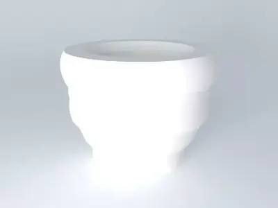 Macetero PLASTIC vase 3D model