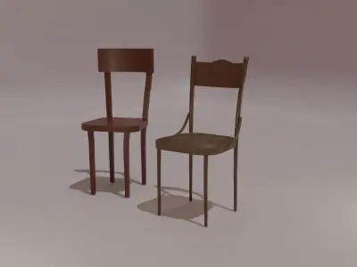 Furniture Package 19th and 20th Century 3D model