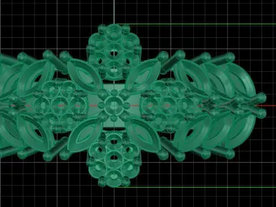 Jewelry ring 167 3D print model